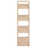 Bibliothèque/Séparateur de pièce 60x35x125 cm Bois massif – Image 5