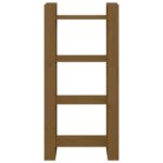 Bibliothèque/Cloison Marron miel 60x35x125 cm Bois massif – Image 4