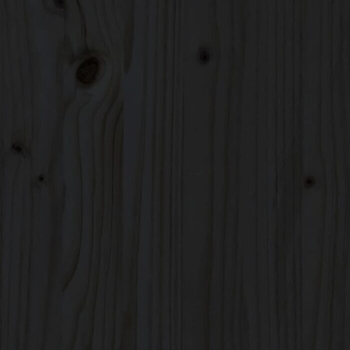 VXL8720286905265_g_en_hd_3.jpg Bibliothèque/Séparateur de pièce Noir 60x35x125 cm Bois massif – Image 3