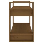Bibliothèque/Cloison Marron miel 80x35x56,5 cm Pin solide – Image 5