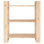 Bibliothèque/Séparateur de pièce 80x35x91 cm Pin massif – Image 4