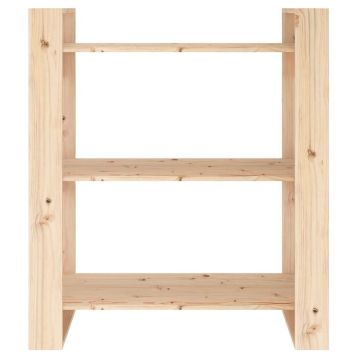 Bibliothèque/Séparateur de pièce 80x35x91 cm Pin massif – Image 4