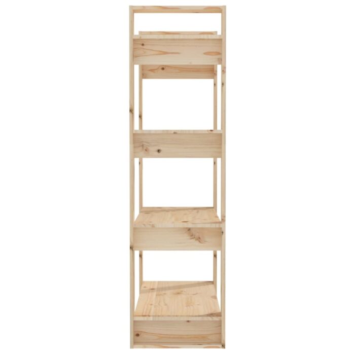 Bibliothèque/Séparateur de pièce 80x35x125 cm Pin massif – Image 4