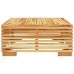 Salon de jardin 2 pcs Bois de teck massif – Image 5