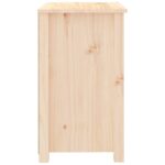 Table de chevet 50x35x61,5 cm Bois de pin massif – Image 2