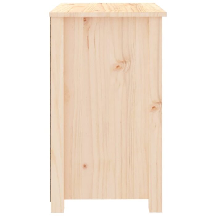 Table de chevet 50x35x61,5 cm Bois de pin massif – Image 2