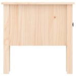 Table d'appoint 50x50x49 cm Bois massif de pin – Image 6