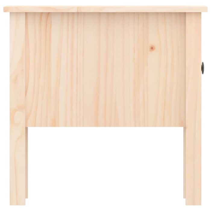 Table d'appoint 50x50x49 cm Bois massif de pin – Image 6