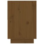 Tables de chevet 2pcs Marron miel 60x34x51cm Bois de pin massif – Image 3