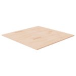 Dessus de table carré 90x90x1,5 cm Bois chêne massif non traité