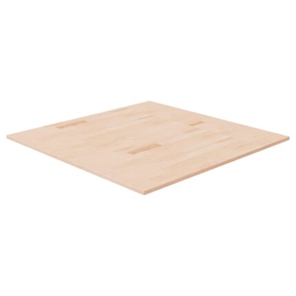Dessus de table carré 90x90x1,5 cm Bois chêne massif non traité