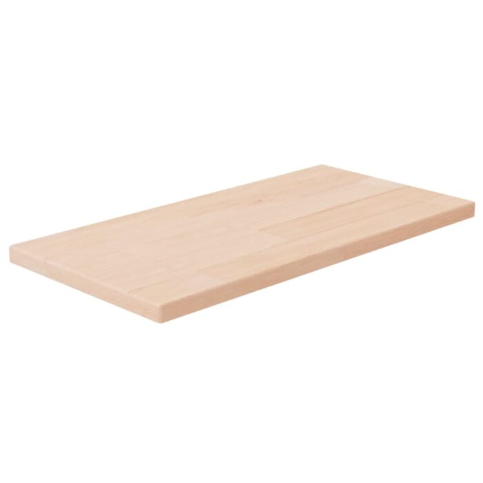 Panneau d'étagère 40x20x1,5 cm Bois de chêne massif non traité – Image 1