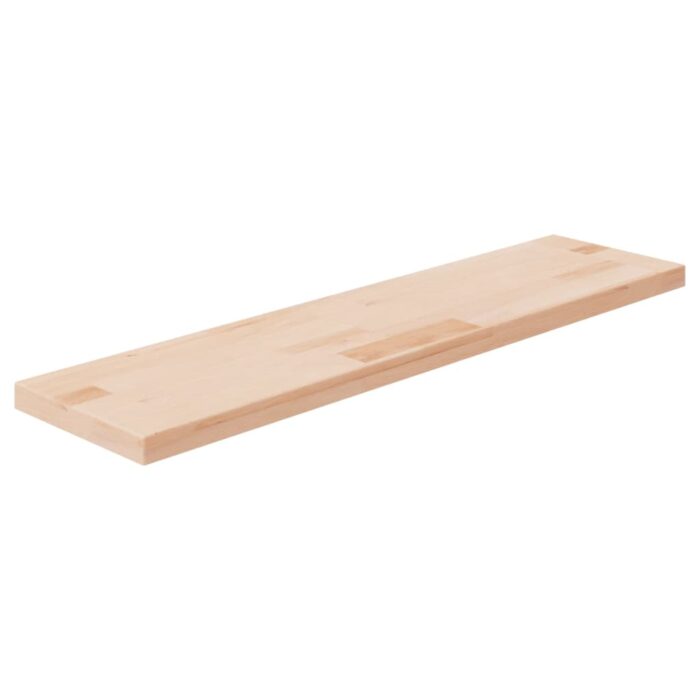 VXL8720286929292_a_en_hd_1.jpg Panneau d'étagère 80x20x2,5 cm Bois de chêne massif non traité – Image 1