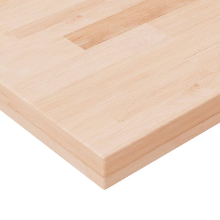 Panneau d'étagère 40x20x4 cm Bois de chêne massif non traité – Image 2