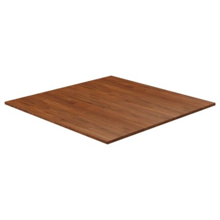 Dessus de table carré Marron foncé90x90x1,5cm Bois chêne traité