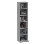 Armoire à CD Sonoma gris 21x20x88 cm Bois d'ingénierie – Image 2