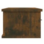 Armoire murale Chêne fumé 88x26x18,5 cm Bois d'ingénierie – Image 4