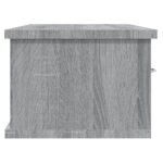 Armoire murale Sonoma gris 88x26x18,5 cm Bois d'ingénierie – Image 4