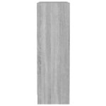 Bibliothèque Sonoma gris 60x24x76 cm Bois d'ingénierie – Image 3