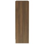 Bibliothèque Chêne marron 60x24x76 cm Bois d'ingénierie – Image 3