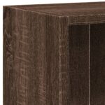 Bibliothèque Chêne marron 60x24x76 cm Bois d'ingénierie – Image 6