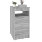 Armoire à tiroirs Sonoma gris 40x50x76 cm Bois d'ingénierie – Image 2