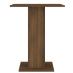 Table de bistro Chêne marron 60x60x75 cm Bois d'ingénierie – Image 2
