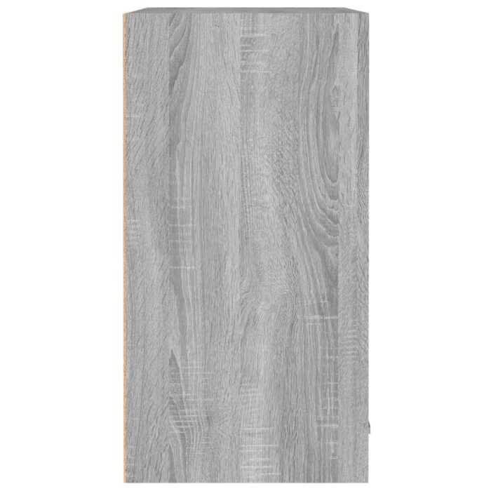 Armoire suspendue Sonoma gris 60x31x60 cm Bois d'ingénierie – Image 5