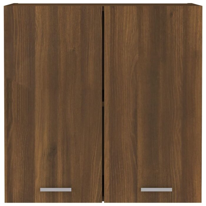 Armoire suspendue Chêne marron 60x31x60 cm Bois d'ingénierie – Image 3