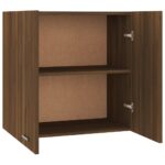 Armoire suspendue Chêne marron 60x31x60 cm Bois d'ingénierie – Image 4