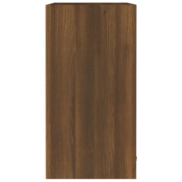 Armoire suspendue Chêne marron 60x31x60 cm Bois d'ingénierie – Image 5