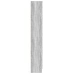 Bibliothèque Sonoma gris 82,5x30,5x185,5 cm Bois d'ingénierie – Image 5