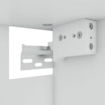 Armoire en verre suspendue Sonoma gris Bois d'ingénierie – Image 6