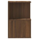 Tables de chevet 2pcs Chêne marron 35x35x55cm Bois d'ingénierie – Image 5