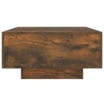 Table basse Chêne fumé 90x60x31 cm Bois d'ingénierie – Image 4