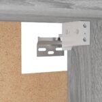 Garde-robe Sonoma gris 100x32,5x35 cm Bois d'ingénierie – Image 4