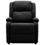 Fauteuil électrique de massage Noir Tissu – Image 2