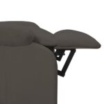 Fauteuil électrique de massage Gris foncé velours – Image 9