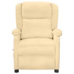 Fauteuil électrique de massage Crème Velours – Image 2