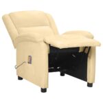 Fauteuil électrique de massage Crème Velours – Image 7