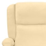 Fauteuil électrique de massage Crème Velours – Image 8