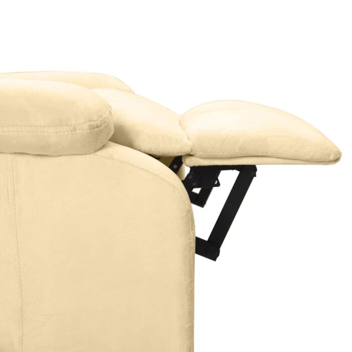 Fauteuil électrique de massage Crème Velours – Image 9