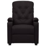 Fauteuil électrique de massage Noir Similicuir – Image 2
