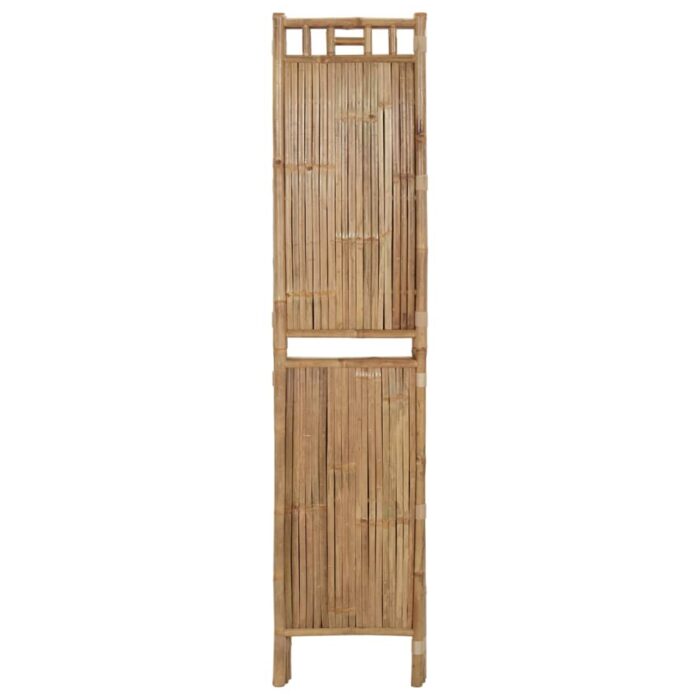 Cloison de séparation 4 panneaux Bambou 160x180 cm – Image 4