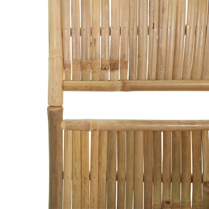 Cloison de séparation 4 panneaux Bambou 160x180 cm – Image 6