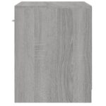 Tables de chevet 2 pcs avec tiroir Sonoma gris – Image 7