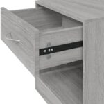 Tables de chevet 2 pcs avec tiroir Sonoma gris – Image 8