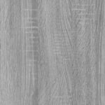 Tables de chevet 2 pcs avec tiroir Sonoma gris – Image 9