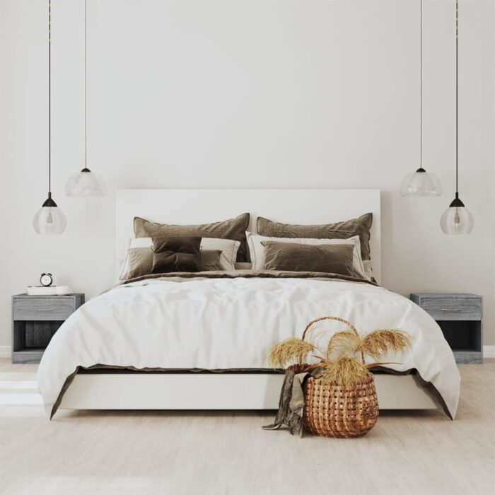 VXL8720286945582_m_en_hd_1.jpg Tables de chevet 2 pcs avec tiroir Sonoma gris – Image 1