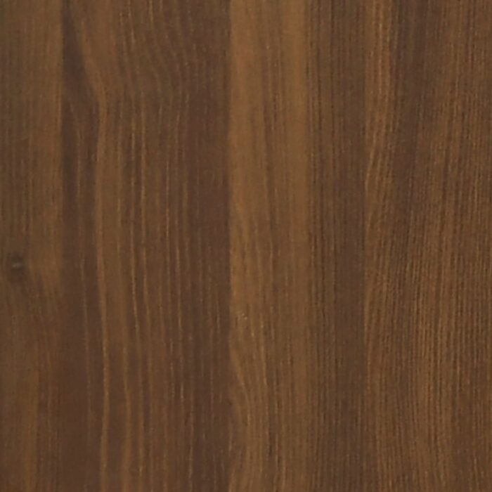 Tables de chevet 2 pcs avec tiroir Chêne marron – Image 9